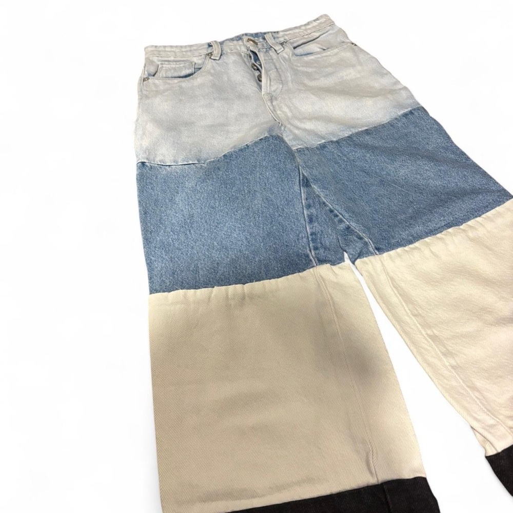 Blank NYC Multicolor block color Jeans - Picture 2 of 6